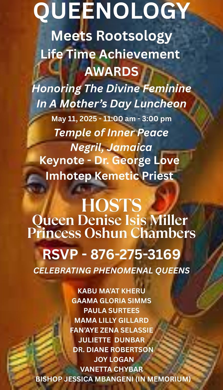 Temple of Inner Peace Reopens Featuring Queenology Lifetime Achievement Awards Temple of Inner Peace Reopens Featuring Queenology Lifetime Achievement Awards